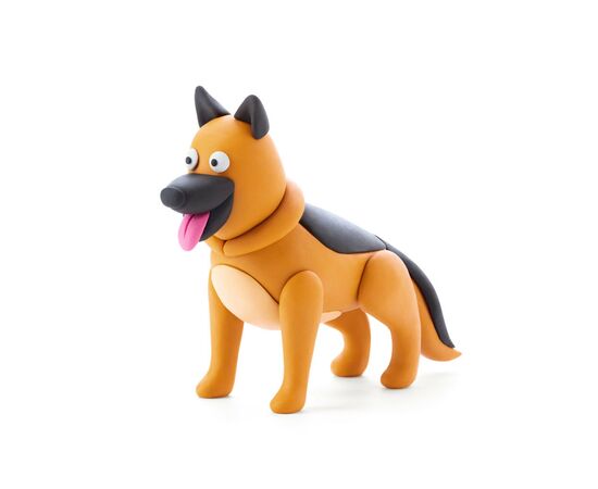 Набор для творчества Lipaka пластилина – Собачьи истории: Овчарка (30120-UA01), изображение 3 Набор для творчества Lipaka пластилина – Собачьи истории: Овчарка (30120-UA01), изображение 3