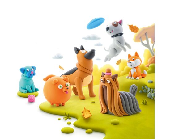 Набор для творчества Lipaka пластилина – Собачьи истории: Шпиц (30117-UA01), изображение 4 Набор для творчества Lipaka пластилина – Собачьи истории: Шпиц (30117-UA01), изображение 4