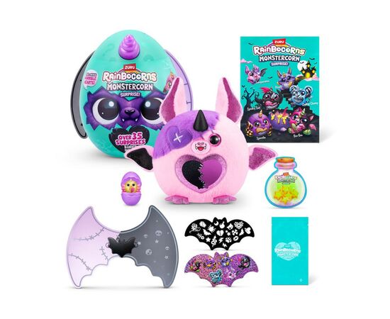 Мягкая игрушка Rainbocorns сюрприз B серия Monstercorn Surprise (9297B), изображение 4 Мягкая игрушка Rainbocorns сюрприз B серия Monstercorn Surprise (9297B), изображение 4