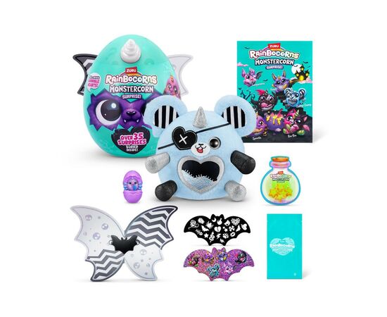 Мягкая игрушка Rainbocorns сюрприз E серия Monstercorn Surprise (9297E), изображение 3 Мягкая игрушка Rainbocorns сюрприз E серия Monstercorn Surprise (9297E), изображение 3