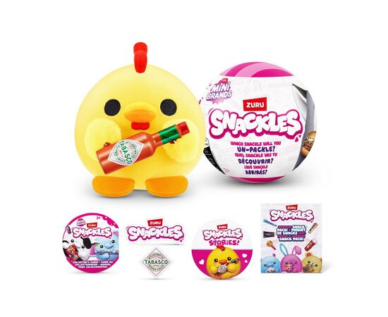 Мягкая игрушка Snackle сюрприз G2 серия 2 Mini Brands (77510G2), изображение 3 Мягкая игрушка Snackle сюрприз G2 серия 2 Mini Brands (77510G2), изображение 3