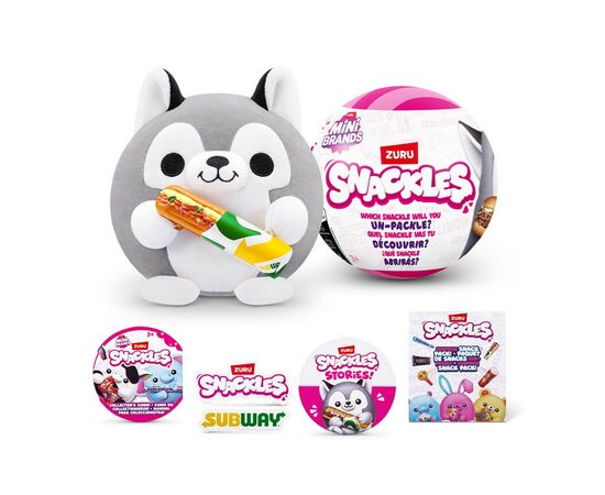 Мягкая игрушка Snackle сюрприз Q серия 2 Mini Brands (77510Q), изображение 3 Мягкая игрушка Snackle сюрприз Q серия 2 Mini Brands (77510Q), изображение 3
