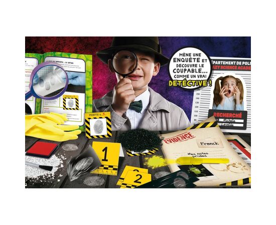 Игровой набор Lisciani Crazy Science Наука детективов (6337493), изображение 2 Игровой набор Lisciani Crazy Science Наука детективов (6337493), изображение 2