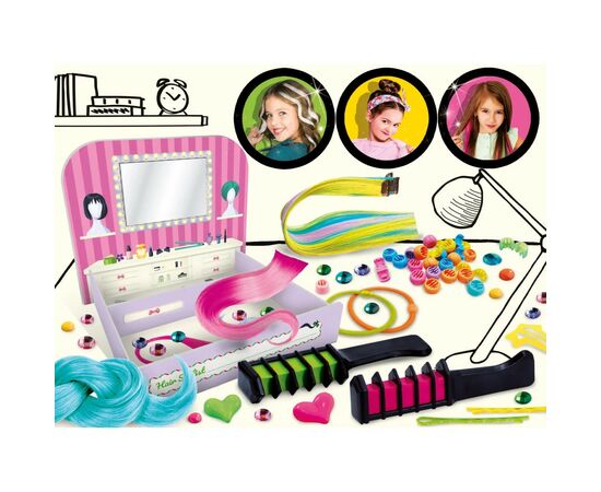 Игровой набор Lisciani I'm a Genius Мастерская причесок (6337488), изображение 3 Игровой набор Lisciani I'm a Genius Мастерская причесок (6337488), изображение 3