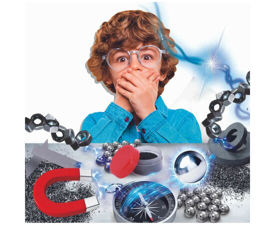 Набор для экспериментов Lisciani I'm a Genius Магнетизм (6337490), изображение 2 Набор для экспериментов Lisciani I'm a Genius Магнетизм (6337490), изображение 2