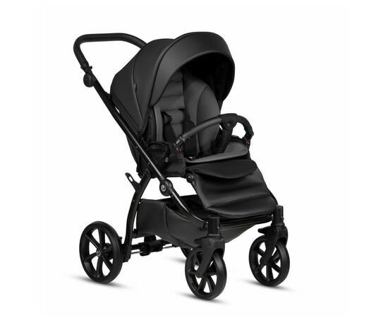 Коляска TUTIS 2 в 1 Uno5+ Leather collection Jet Black (1402699), изображение 3 Коляска TUTIS 2 в 1 Uno5+ Leather collection Jet Black (1402699), изображение 3