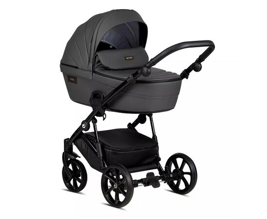 Коляска TUTIS 2 в 1 Viva Leather Shadow grey (1202087), изображение 2 Коляска TUTIS 2 в 1 Viva Leather Shadow grey (1202087), изображение 2