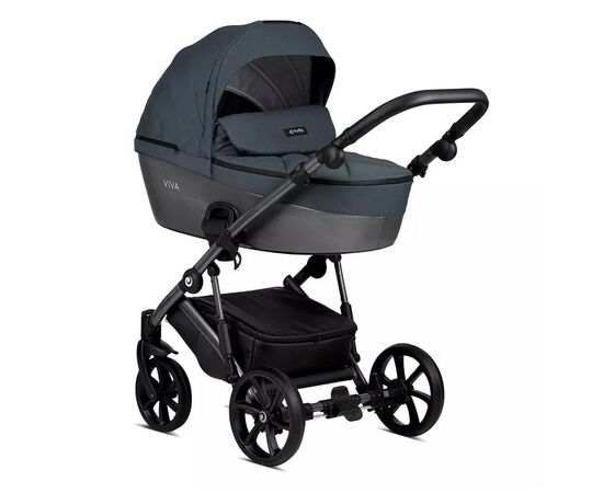 Коляска TUTIS 2 в 1 Viva Luxury Obsidian (1202060), изображение 2 Коляска TUTIS 2 в 1 Viva Luxury Obsidian (1202060), изображение 2
