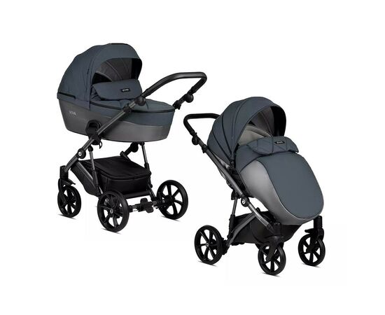 Коляска TUTIS 2 в 1 Viva Luxury Obsidian (1202060)