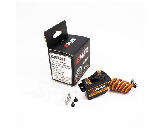 Сервопривод для дрона Emax EMAX ES08MD Mini Metal Digital Servo (0102003023), изображение 4 Сервопривод для дрона Emax EMAX ES08MD Mini Metal Digital Servo (0102003023), изображение 4