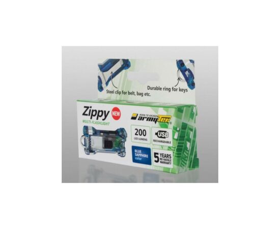 Фонарь Armytek Zippy Blue (F06001B), изображение 4 Фонарь Armytek Zippy Blue (F06001B), изображение 4