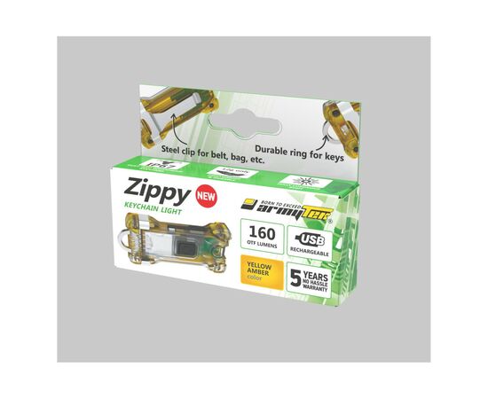 Фонарь Armytek Zippy Yellow (F06001Y), изображение 5 Фонарь Armytek Zippy Yellow (F06001Y), изображение 5