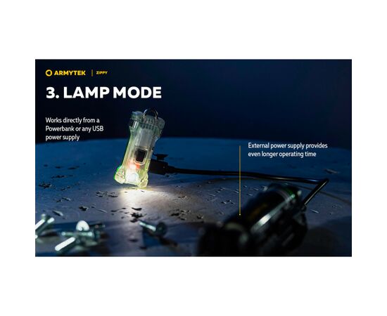 Фонарь Armytek Zippy Green (F06001GR), изображение 8 Фонарь Armytek Zippy Green (F06001GR), изображение 8