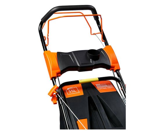 Газонокосарка SEQUOIA бензинова, самохідна, 3.70 кВт, 46 см, 55 л (SPLM4600), зображення 6 Газонокосарка SEQUOIA бензинова, самохідна, 3.70 кВт, 46 см, 55 л (SPLM4600), зображення 6