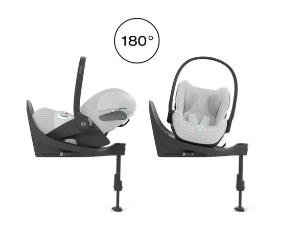 Автокрісло Cybex Cloud T i-Size Plus Platinum White (523000243), зображення 8 Автокрісло Cybex Cloud T i-Size Plus Platinum White (523000243), зображення 8