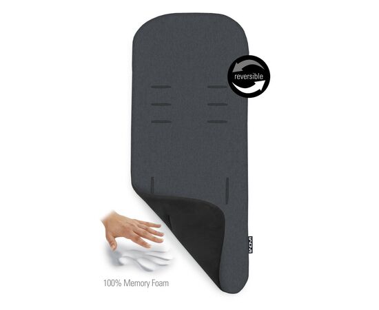 Матрасик в коляску Bumprider Inovi Memory Foam Black-Black M (41201-222), изображение 3 Матрасик в коляску Bumprider Inovi Memory Foam Black-Black M (41201-222), изображение 3