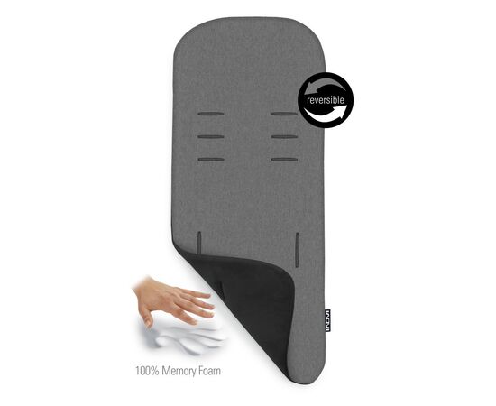 Матрасик в коляску Bumprider Inovi Memory Foam Black-Grey M (41201-221), изображение 2 Матрасик в коляску Bumprider Inovi Memory Foam Black-Grey M (41201-221), изображение 2