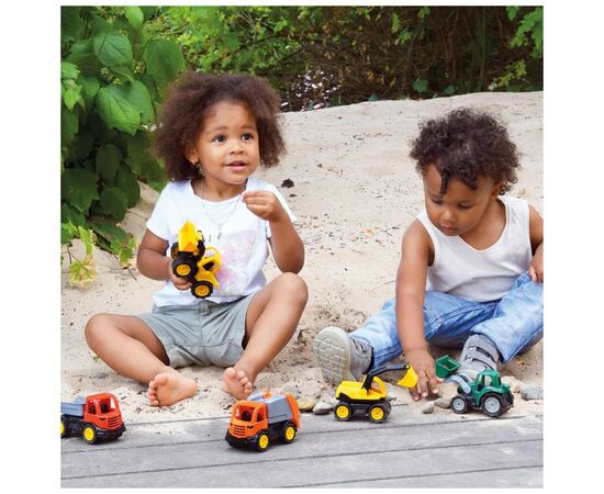 Спецтехника Lena Workies Мусоровоз,13см (6337510), изображение 4 Спецтехника Lena Workies Мусоровоз,13см (6337510), изображение 4