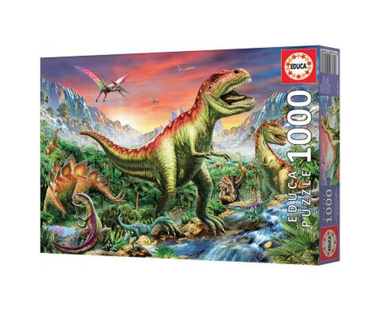 Пазл Educa Jurassic Forest 1000 элементов (6337608), изображение 4 Пазл Educa Jurassic Forest 1000 элементов (6337608), изображение 4