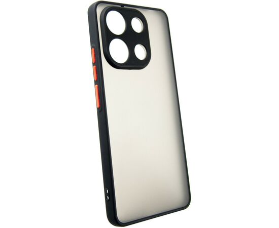 Чехол для мобильного телефона Dengos Matte Xiaomi Redmi Note 13 4G (black) (DG-TPU-MATT-140), изображение 2
