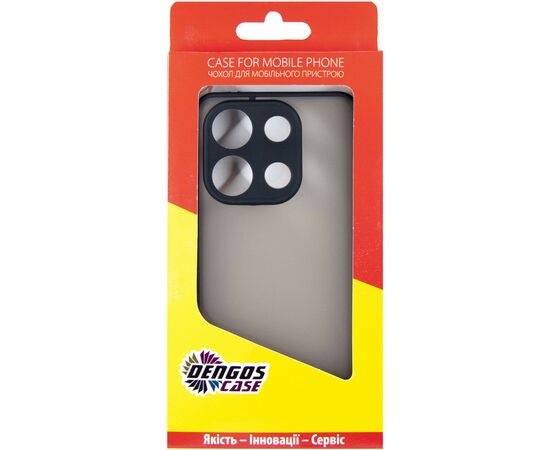 Чехол для мобильного телефона Dengos Matte Xiaomi Redmi Note 13 4G (black) (DG-TPU-MATT-140), изображение 5