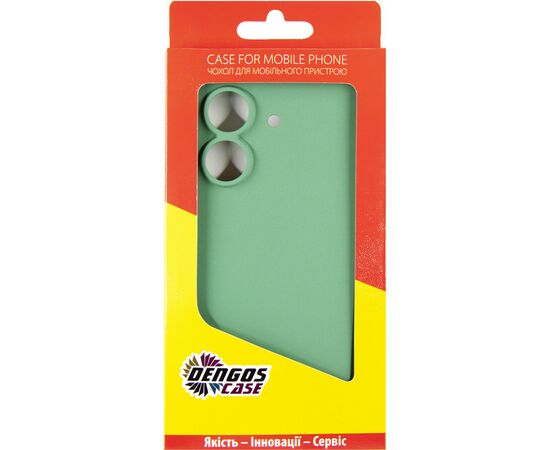 Чехол для мобильного телефона Dengos Soft Xiaomi Redmi 13C (mint) (DG-TPU-SOFT-55), изображение 5 Чехол для мобильного телефона Dengos Soft Xiaomi Redmi 13C (mint) (DG-TPU-SOFT-55), изображение 5