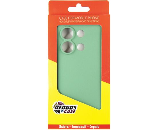 Чехол для мобильного телефона Dengos Soft Xiaomi Redmi Note 13 4G (mint) (DG-TPU-SOFT-54), изображение 5 Чехол для мобильного телефона Dengos Soft Xiaomi Redmi Note 13 4G (mint) (DG-TPU-SOFT-54), изображение 5