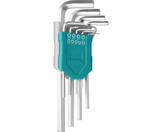 Набор инструментов Total THT106191 ключей шестигранных, 1.5-10мм, 9шт. (THT106191)