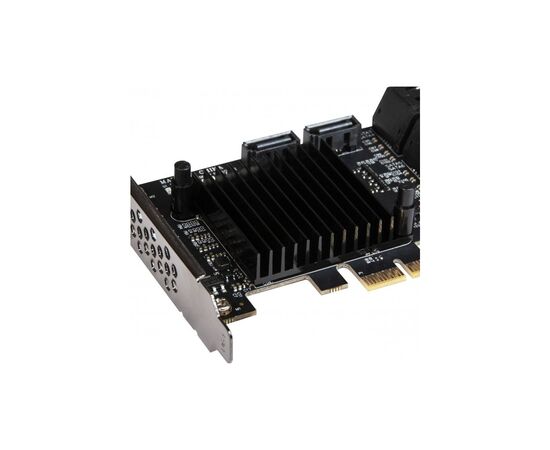 Плата расширения Frime 88SE9215 8хSATA3 PCIe (ECF-PCIEto8SATAIII001), изображение 2 Плата расширения Frime 88SE9215 8хSATA3 PCIe (ECF-PCIEto8SATAIII001), изображение 2