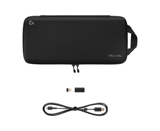 Клавиатура Logitech G PRO X TKL Lightspeed Tactile USB UA Black (920-012136), изображение 5 Клавиатура Logitech G PRO X TKL Lightspeed Tactile USB UA Black (920-012136), изображение 5