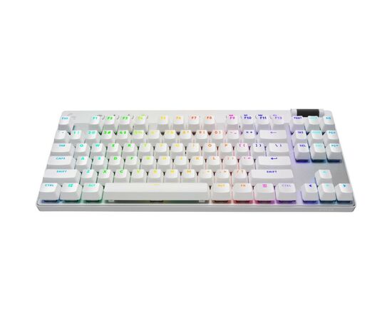 Клавиатура Logitech G PRO X TKL Lightspeed Tactile USB UA White (920-012148), изображение 2 Клавиатура Logitech G PRO X TKL Lightspeed Tactile USB UA White (920-012148), изображение 2
