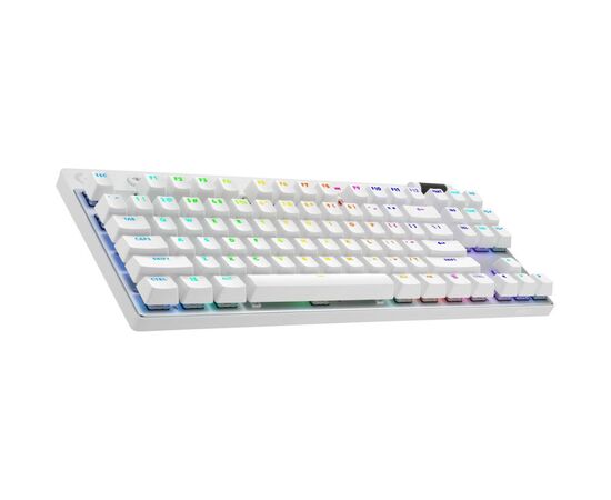 Клавиатура Logitech G PRO X TKL Lightspeed Tactile USB UA White (920-012148), изображение 3 Клавиатура Logitech G PRO X TKL Lightspeed Tactile USB UA White (920-012148), изображение 3