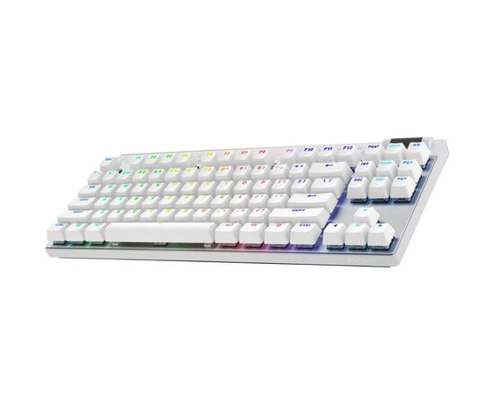 Клавиатура Logitech G PRO X TKL Lightspeed Tactile USB UA White (920-012148), изображение 4 Клавиатура Logitech G PRO X TKL Lightspeed Tactile USB UA White (920-012148), изображение 4