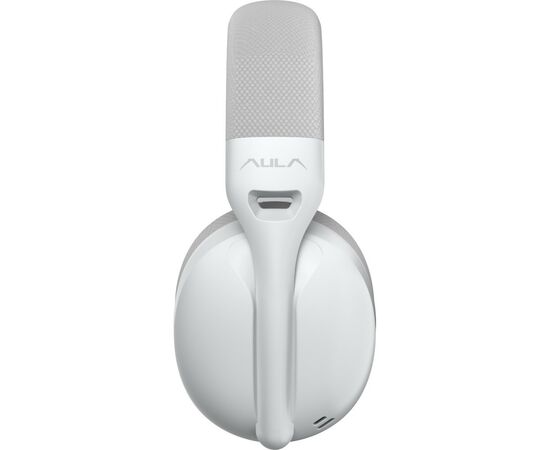 Наушники Aula S6 - 3 in 1 Wired/2.4G Wireless/Bluetooth White (6948391235561), изображение 3 Наушники Aula S6 - 3 in 1 Wired/2.4G Wireless/Bluetooth White (6948391235561), изображение 3