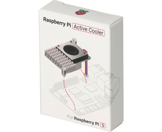 Радіатор охолодження Raspberry Pi with fan for Raspberry Pi 5 (SC1148/OFI118), зображення 5 Радіатор охолодження Raspberry Pi with fan for Raspberry Pi 5 (SC1148/OFI118), зображення 5