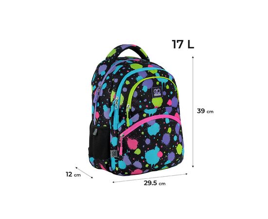 Рюкзак школьный GoPack Education 175M-1 Graffiti (GO24-175M-1), изображение 2 Рюкзак школьный GoPack Education 175M-1 Graffiti (GO24-175M-1), изображение 2