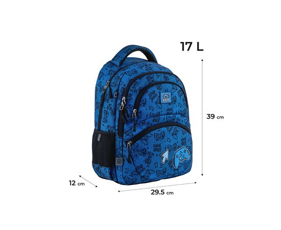Рюкзак школьный GoPack Education 175M-7 Play and Win (GO24-175M-7), изображение 2 Рюкзак школьный GoPack Education 175M-7 Play and Win (GO24-175M-7), изображение 2