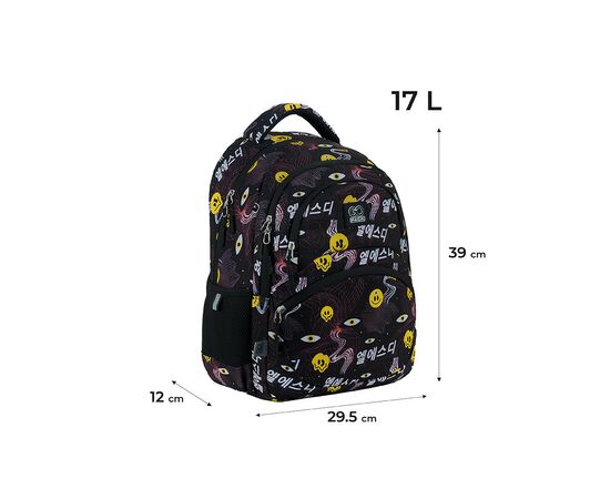 Рюкзак школьный GoPack Education 175M-8 Emoji (GO24-175M-8), изображение 2
