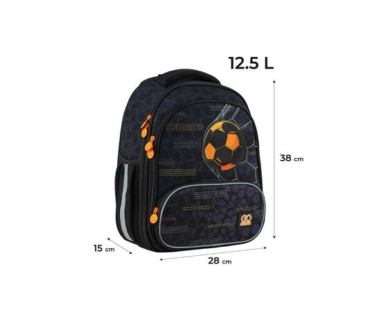 Рюкзак школьный GoPack Education 597M-8 Goal Time (GO24-597M-8), изображение 2 Рюкзак школьный GoPack Education 597M-8 Goal Time (GO24-597M-8), изображение 2