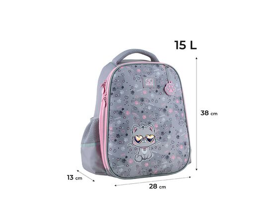 Рюкзак школьный GoPack Education 165M-3 Meow (GO24-165M-3), изображение 2 Рюкзак школьный GoPack Education 165M-3 Meow (GO24-165M-3), изображение 2