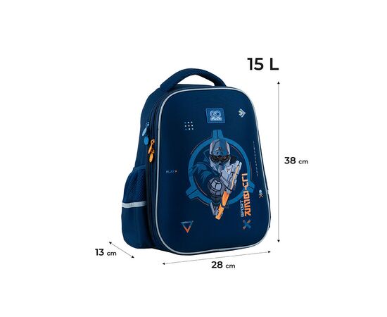 Рюкзак школьный GoPack Education 165M-8 Cyber Game (GO24-165M-8), изображение 2 Рюкзак школьный GoPack Education 165M-8 Cyber Game (GO24-165M-8), изображение 2