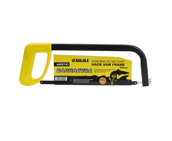 Ножівка Sigma по металу 300мм BARRACUDA (4402141), зображення 4 Ножівка Sigma по металу 300мм BARRACUDA (4402141), зображення 4