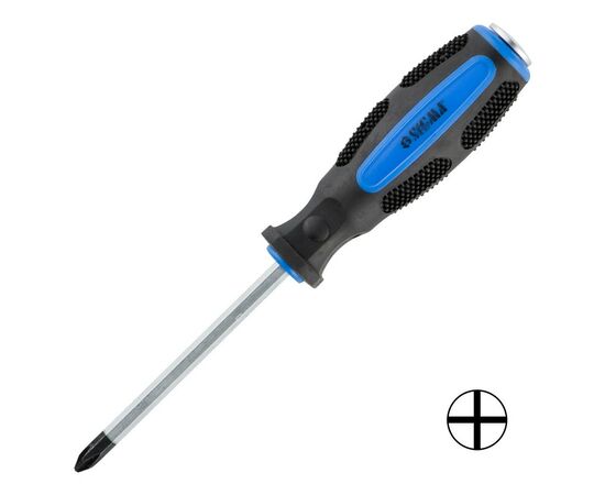 Отвертка Sigma ударная крестовая PH2x100мм CrV (4004631)