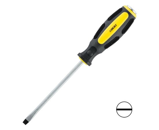Отвертка Sigma ударная шлицевая SL6x125мм CrV (4004441)