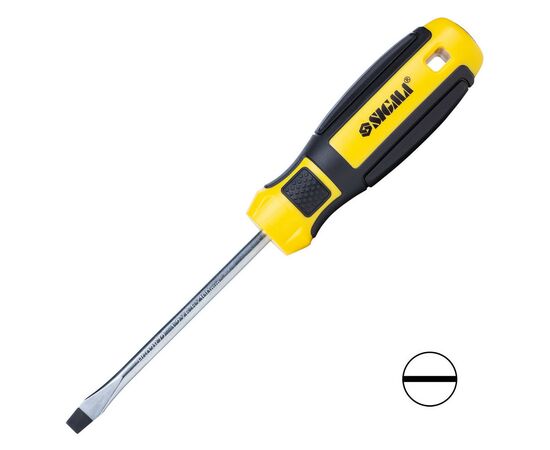 Отвертка Sigma шлицевая SL 6.0x100мм CrV Mega (4009251)