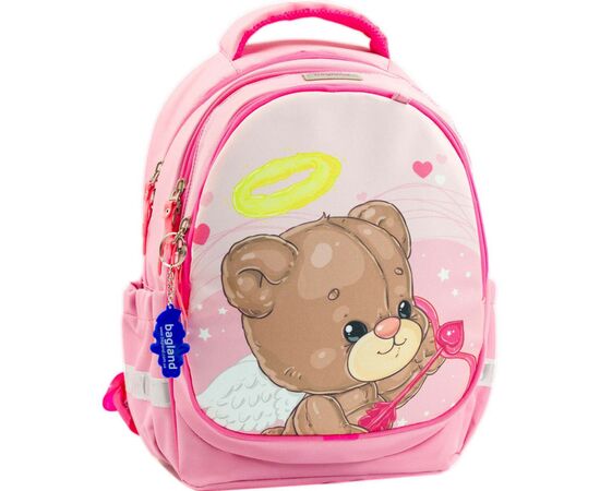 Рюкзак школьный Bagland Butterfly 21 л. розовый 1140 (0056566) (953917118)