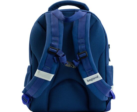 Рюкзак школьный Bagland Butterfly 21 л. синий 1150 (0056566) (953917117), изображение 3