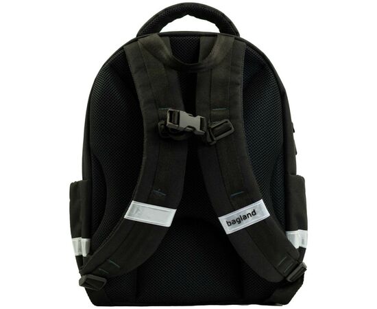 Рюкзак школьный Bagland Butterfly 21 л. черный 1135 (0056566) (953917114), изображение 3