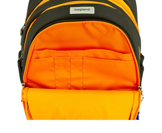 Рюкзак школьный Bagland Butterfly 21 л. черный 1135 (0056566) (953917114), изображение 4