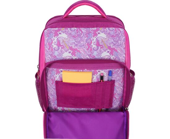 Рюкзак школьный Bagland Школьник 8 л. малиновый 888 (0012870) (688114747), изображение 3
